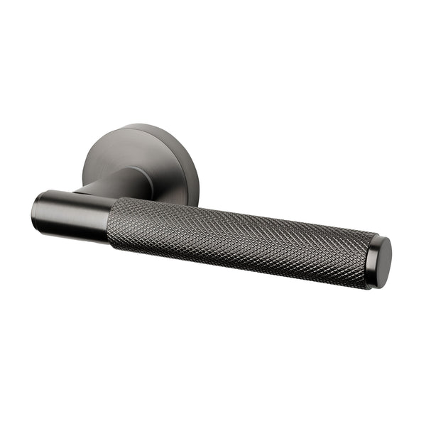 vtwonen MooideurBeslag Luxor deurklink geveerd - antraciet grijs