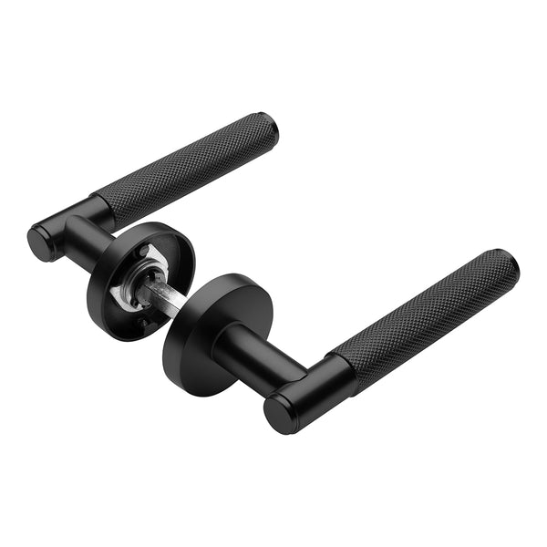 Vtwonen MooideurBeslag Luxor Deurklink Geveerd- Mat Zwart