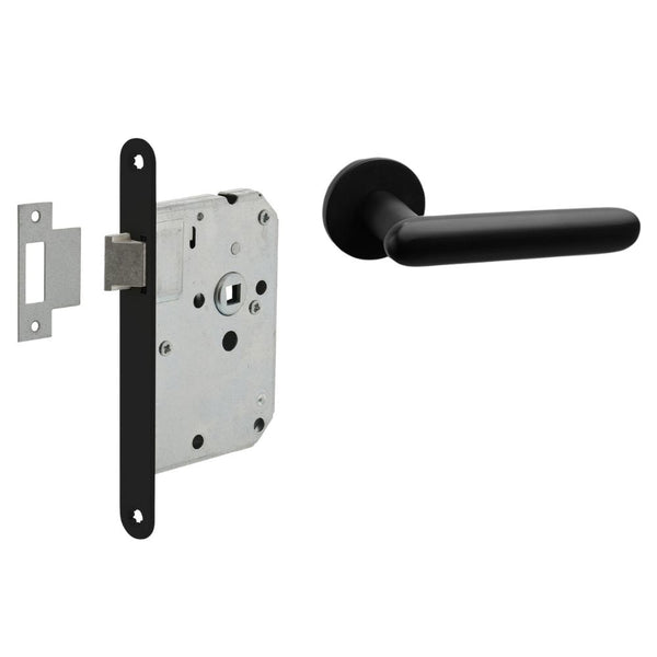 vtwonen MooideurBeslag Rinnovo deurklink geveerd - loopslot