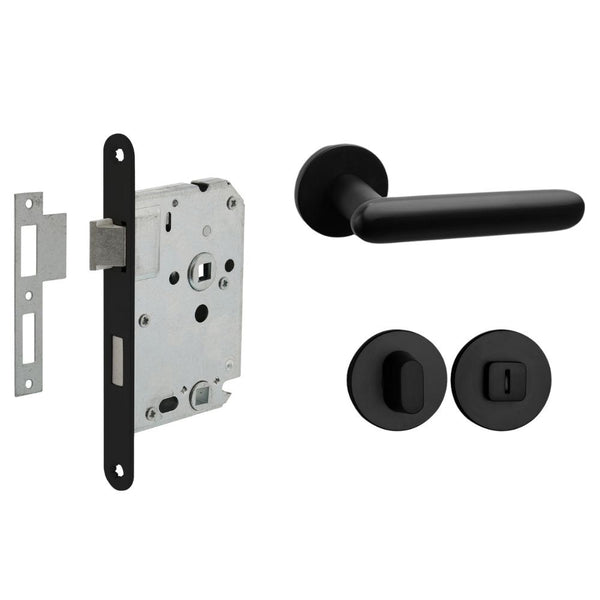 vtwonen MooideurBeslag Rinnovo deurklink geveerd - wc/badkamer - binnenwerk