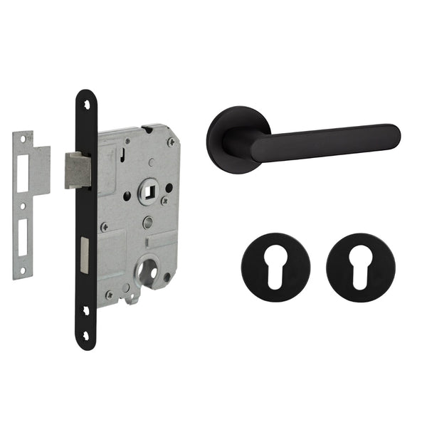 vtwonen MooideurBeslag Tondo deurklink geveerd - cilinderopening - binnenwerk