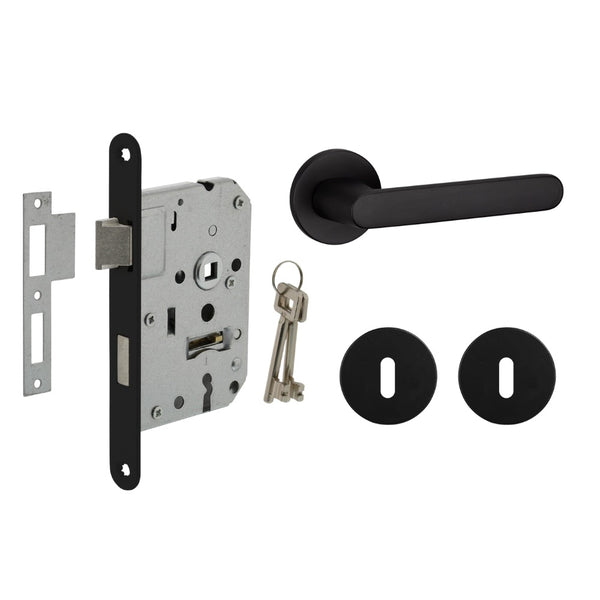 vtwonen MooideurBeslag Tondo deurklink geveerd - sleutelopening - binnenwerk