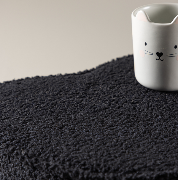 Vtwonen Nest Living Jilly Hartvormige Teddystof Kinderpoef Beige