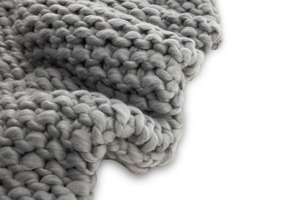 Vtwonen Nest Living Verena Plaid Grijs - 170 X 130 Cm