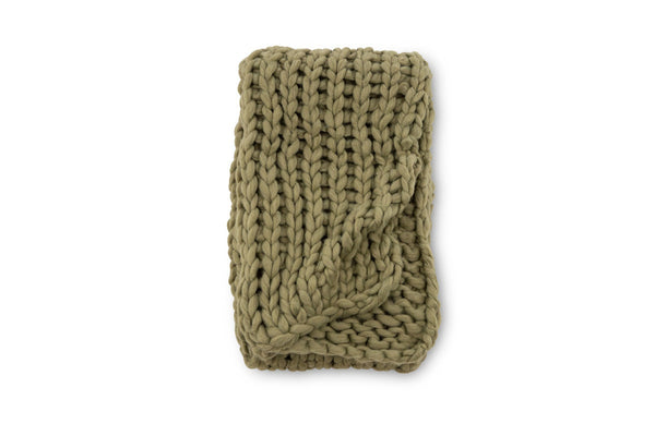 Vtwonen Nest Living Verena Plaid Groen - 170 X 130 Cm