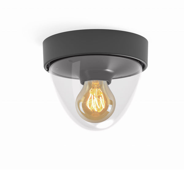 vtwonen Nowodvorski buitenlamp Nook - 1 lichts - 18 x 15.5 cm - zwart