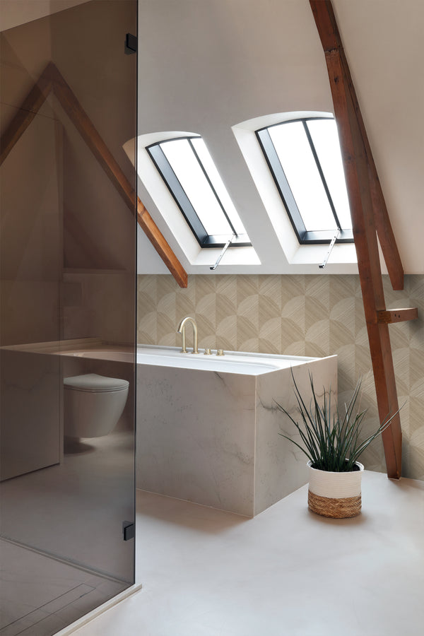 Vtwonen Origin Wallcoverings Behang 3D-motief Beige - 0.53 X 10.05 M - 347936