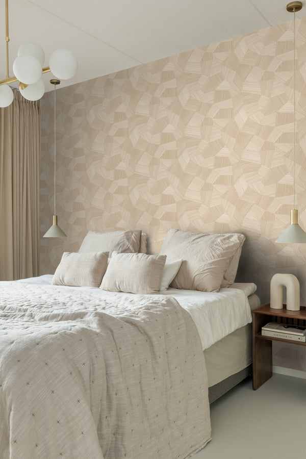 Vtwonen Origin Wallcoverings Behang Grafisch 3D Motief Zandkleurig - 0.53 X 10.05 M - 347983