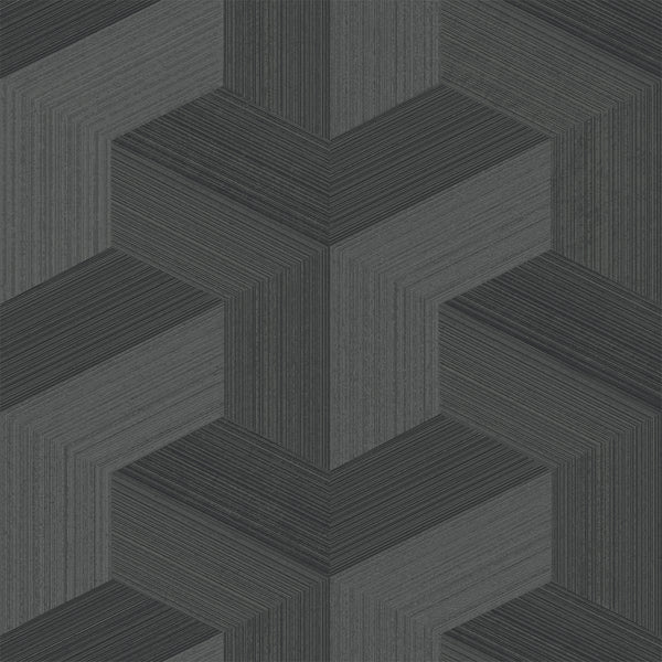 Vtwonen Origin Wallcoverings Behang Grafisch 3D Motief Zwart - 0.53 X 10.05 M - 347952