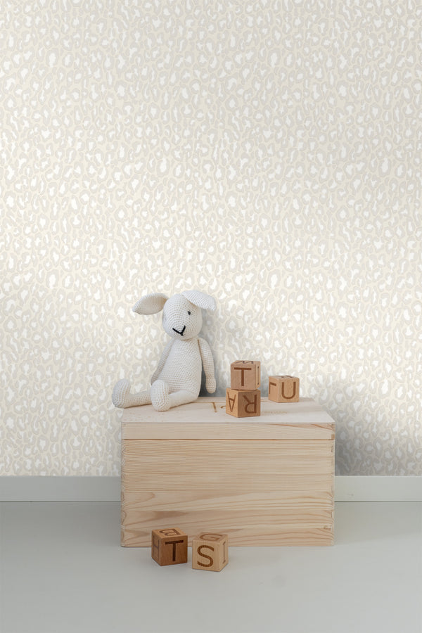 Vtwonen Origin Wallcoverings Behang Panters Zand Beige - 53 Cm X 10 05 M - 346812