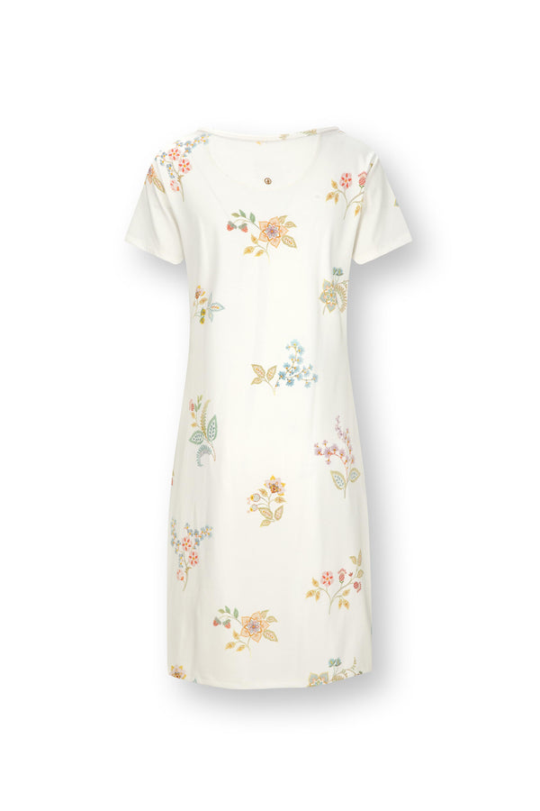 Vtwonen Pip Studio - Daisy Nachthemd - Dames - Blossom Chique - Wit - XS