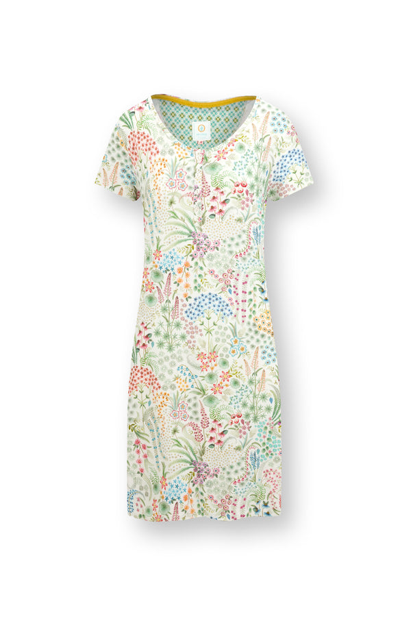 vtwonen Pip Studio - Daisy Nachthemd - Dames - Querida - Wit - XL