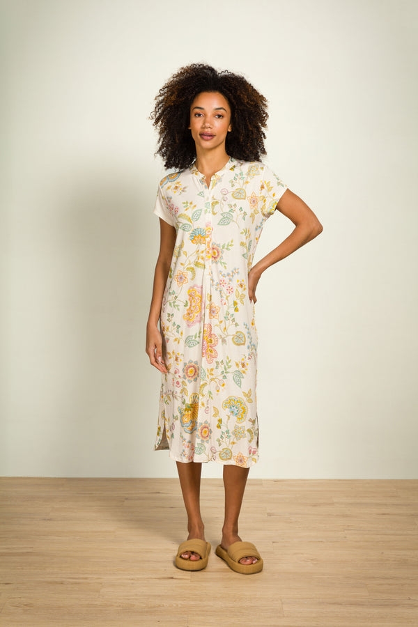 Vtwonen Pip Studio - Dalia Nachthemd - Dames - Buenas Noches - Wit - XL