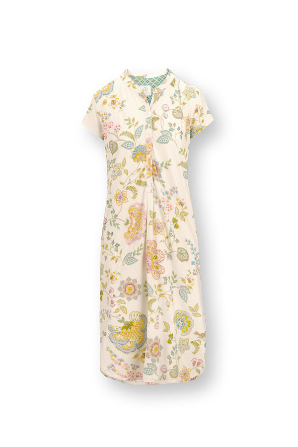 Vtwonen Pip Studio - Dalia Nachthemd - Dames - Buenas Noches - Wit - XXL