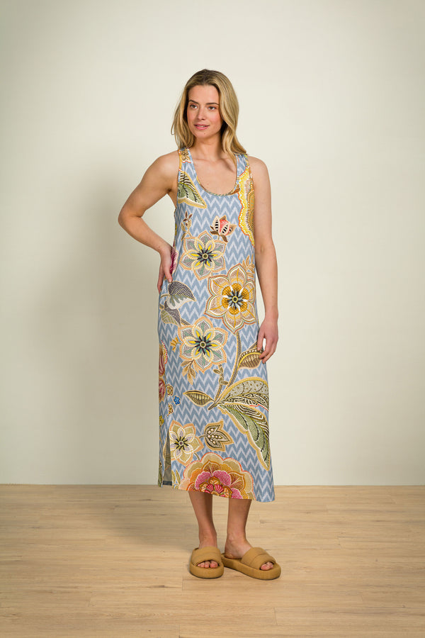 Vtwonen Pip Studio - Damara Nachthemd - Dames - Hakuna - Blauw - XS