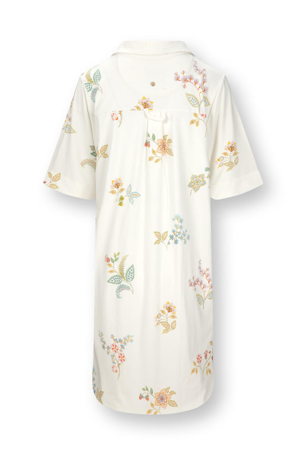 Vtwonen Pip Studio - Dewi Nachthemd - Dames - Blossom Chique - Wit - M
