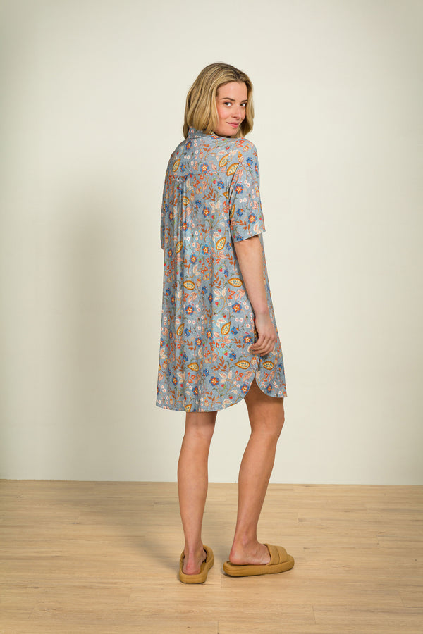 Vtwonen Pip Studio - Dewi Nachthemd - Dames - Jameela - Blauw - M