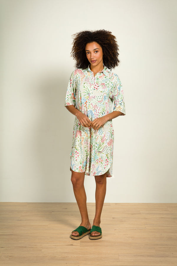 Vtwonen Pip Studio - Dewi Nachthemd - Dames - Querida - Wit - XS