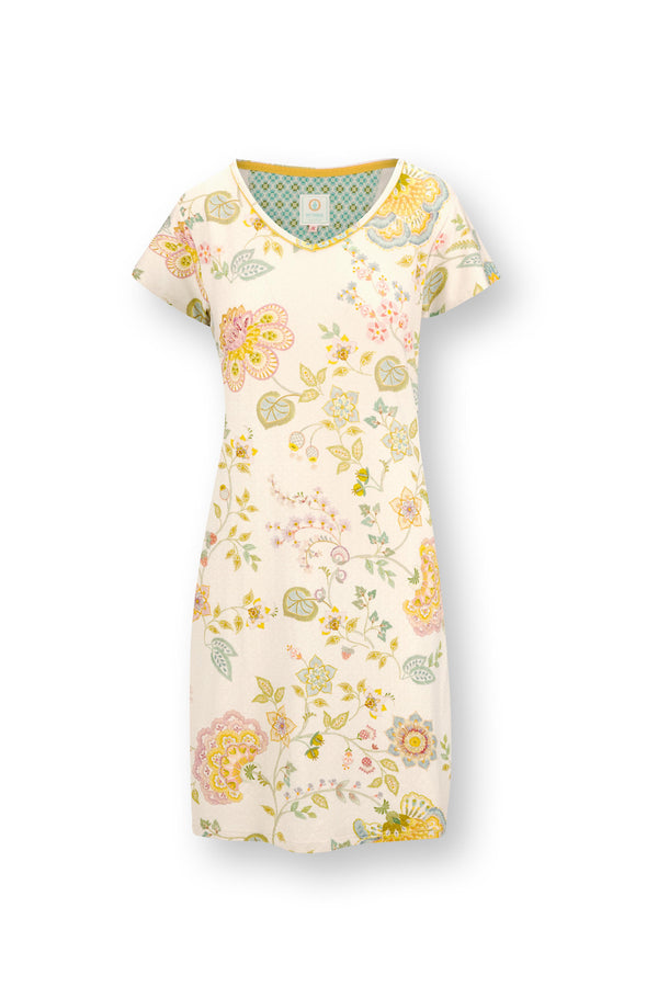 vtwonen Pip Studio - Djoy Nachthemd - Dames - Buenas Noches - Wit - L