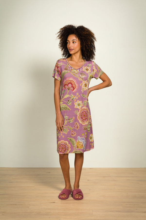 Vtwonen Pip Studio - Djoy Nachthemd - Dames - Matata - Lila - XS