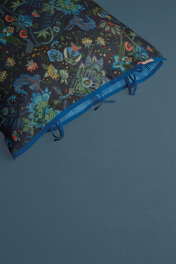 vtwonen Pip Studio hoeslaken Goodnight by Pip - 180x200 cm - denim blue