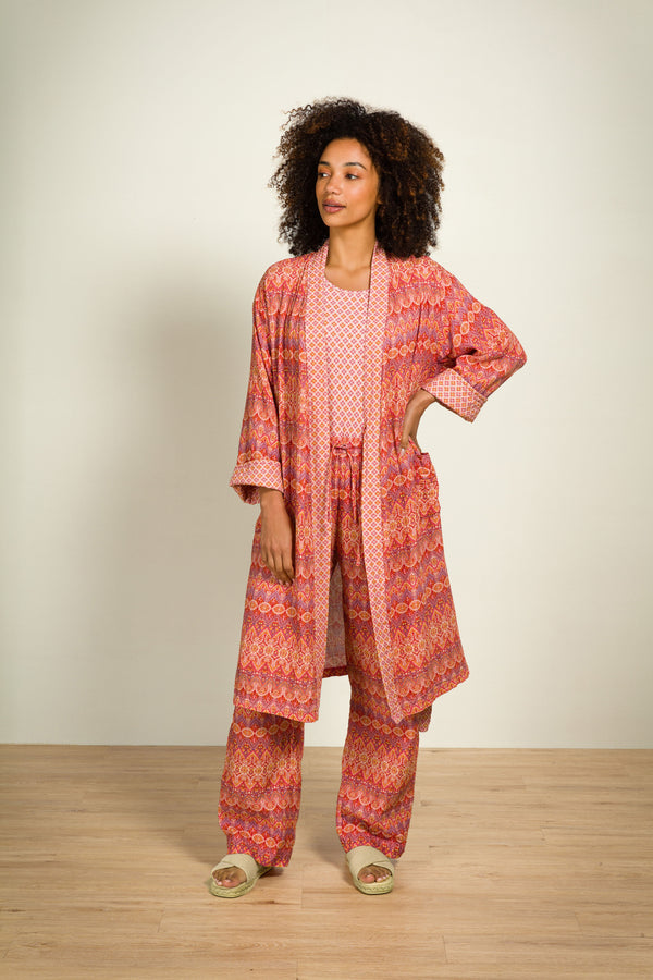 Vtwonen Pip Studio - Naomi Kimono - Dames - Ashanti - Rood - S