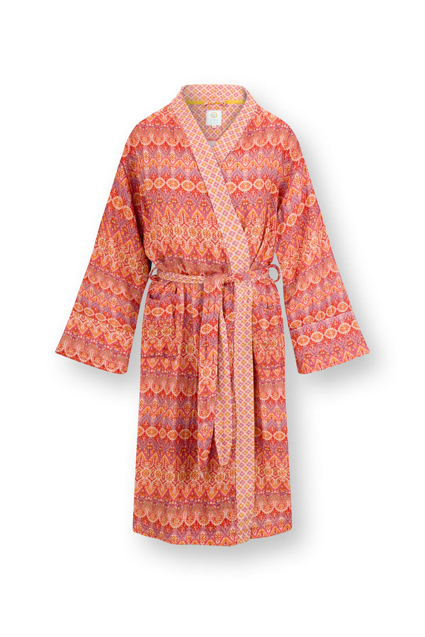 vtwonen Pip Studio - Naomi Kimono - Dames - Ashanti - Rood - XL