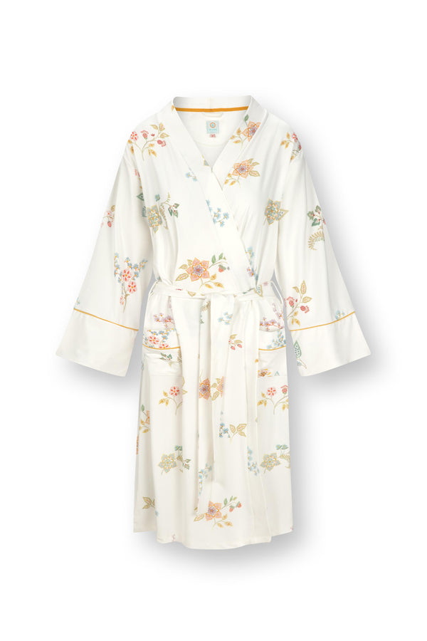 Vtwonen Pip Studio - Naomi Kimono - Dames - Blossom Chique - Wit - XXL