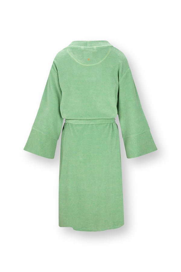 Vtwonen Pip Studio - Naomi Kimono - Dames - Petite Sumo Stripe - Groen - L