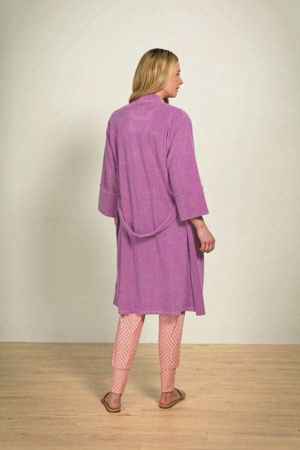 Vtwonen Pip Studio - Naomi Kimono - Dames - Petite Sumo Stripe - Lila - XS