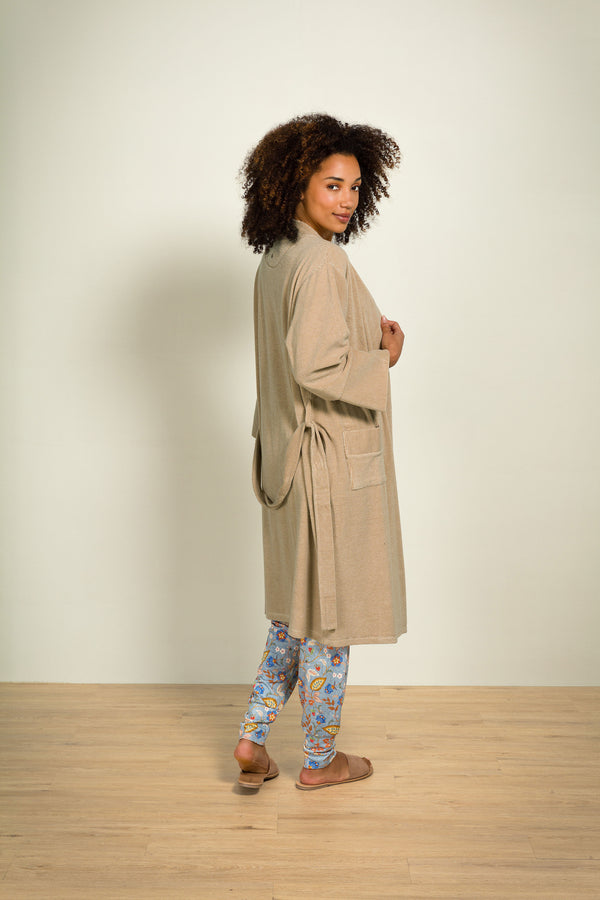 Vtwonen Pip Studio - Naomi Kimono - Dames - Petite Sumo Stripe - Zand - M