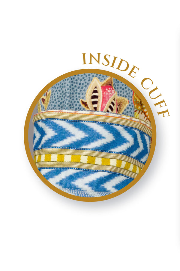 Vtwonen Pip Studio - Nisha Kimono - Dames - Matata - Blauw - M