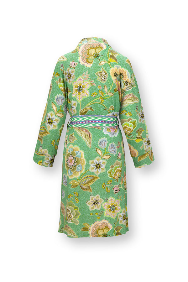 Vtwonen Pip Studio - Nisha Kimono - Dames - Matata - Groen - XS