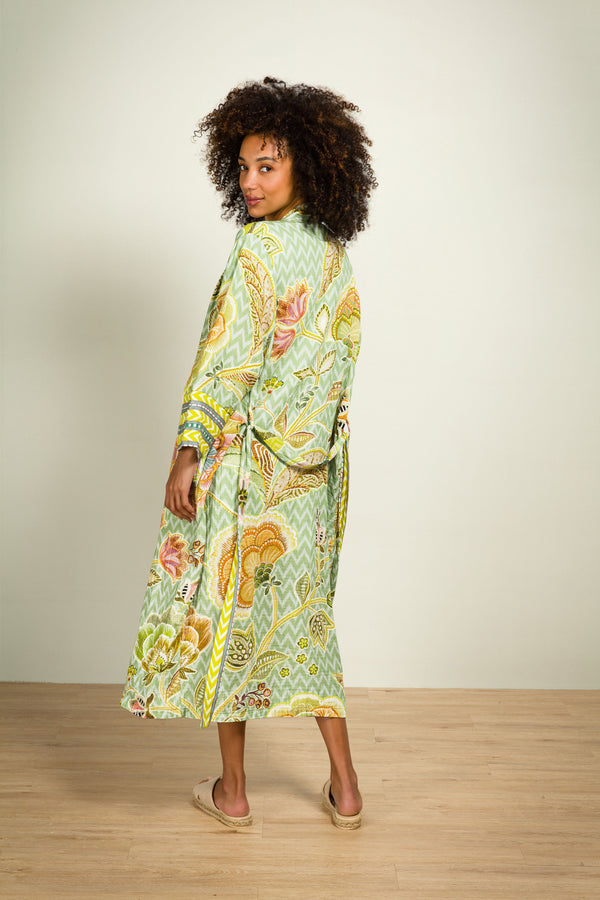 Vtwonen Pip Studio - Noa Kimono - Dames - Hakuna - Lichtgroen - XS