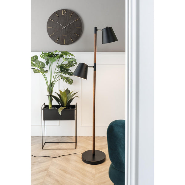 Vtwonen Present Time Bloempot Essence - Zwart - 51x24x65cm