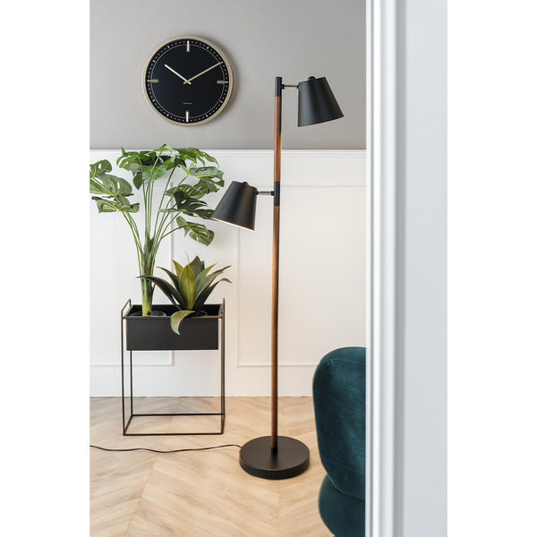 Vtwonen Present Time Bloempot Essence - Zwart - 51x24x65cm