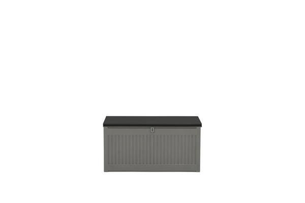 Vtwonen Primo Kussenbox - 270L - 109x51 Cm - Kunststof - Dark Grey - Black