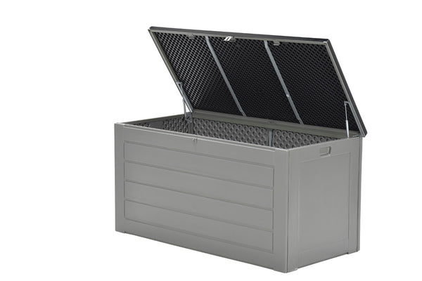 Vtwonen Primo Kussenbox - 680L - 146 4x71 Cm - Kunststof - Dark Grey - Black