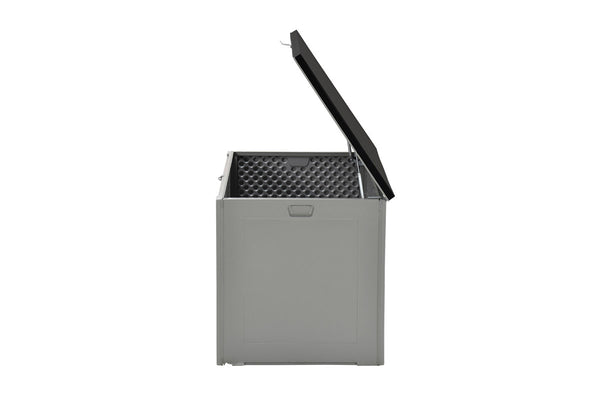 Vtwonen Primo Kussenbox - 680L - 146 4x71 Cm - Kunststof - Dark Grey - Black