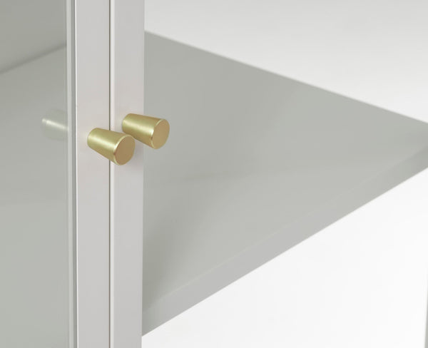 Vtwonen Rebellenclub Vitrinekast Nimbin - 160 X 90 Cm - Wit