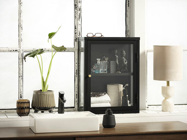 Vtwonen Rebellenclub Vitrinekast Nimbin - 60 X 45 Cm - Zwart