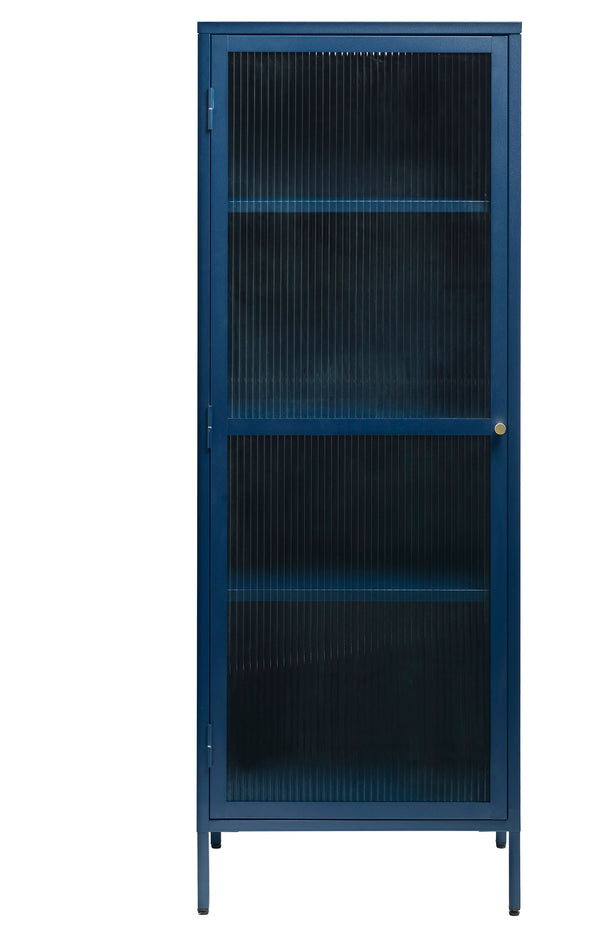 Vtwonen Rebellenclub Vitrinekast Omeo - 160 X 58 Cm - Blauw