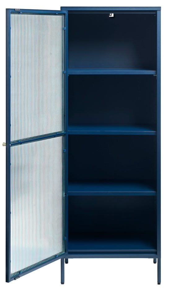 Vtwonen Rebellenclub Vitrinekast Omeo - 160 X 58 Cm - Blauw