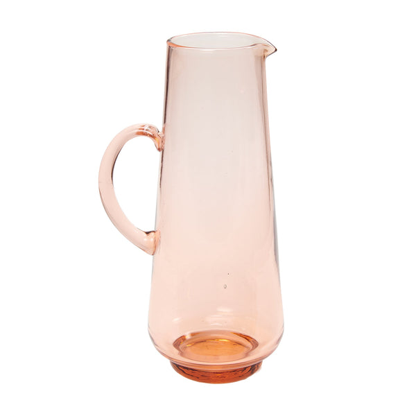 vtwonen Return to Sender Karaf 1.7 liter poederroze - handgeblazen met handvat