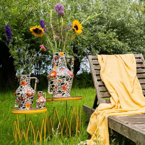 Vtwonen Return To Sender Plaid 100 X 190 Cm Geel Hamamdoek Van Katoen