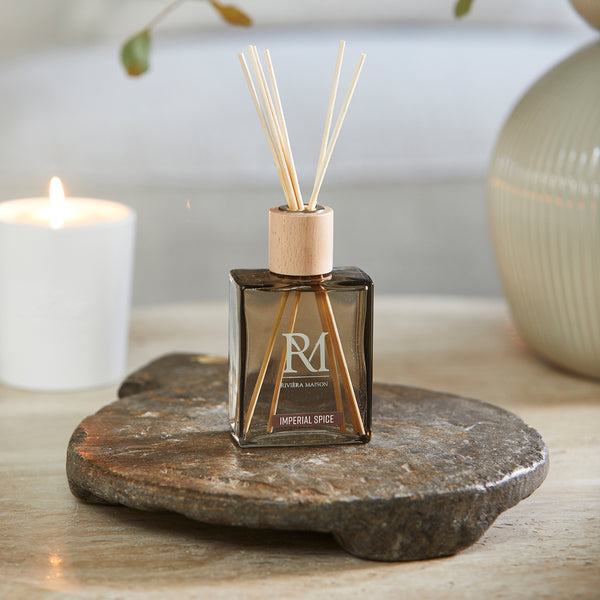 Vtwonen Rivièra Maison - Imperial Fragrance Sticks 200 Ml - Glas - Bruin