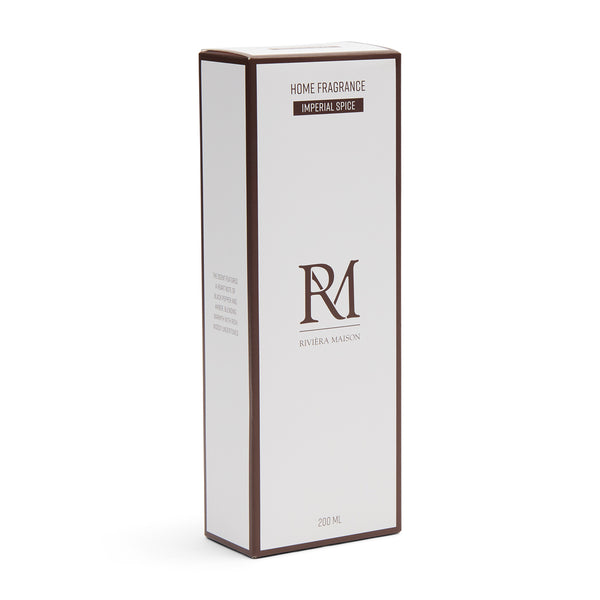 Vtwonen Rivièra Maison - Imperial Fragrance Sticks 200 Ml - Glas - Bruin