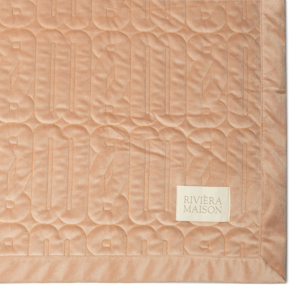 Vtwonen Rivièra Maison - Loreo Throw 180x130 - Polyester - Roze