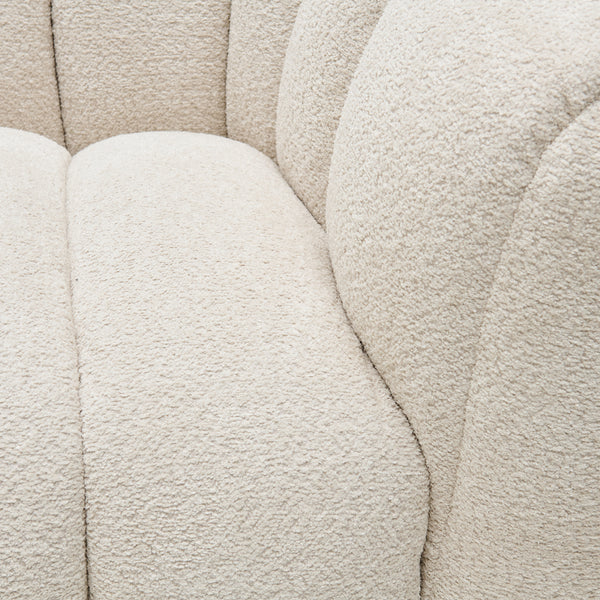 Vtwonen Rivièra Maison - Vicenza Lounge Sofa XL Off White - Polyester Dennehout - Off White