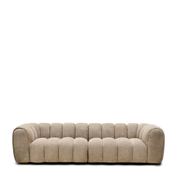 vtwonen Rivièra Maison - Vicenza Lounge Sofa XL SoftWalnut - Polyester Dennehout - Soft Walnut